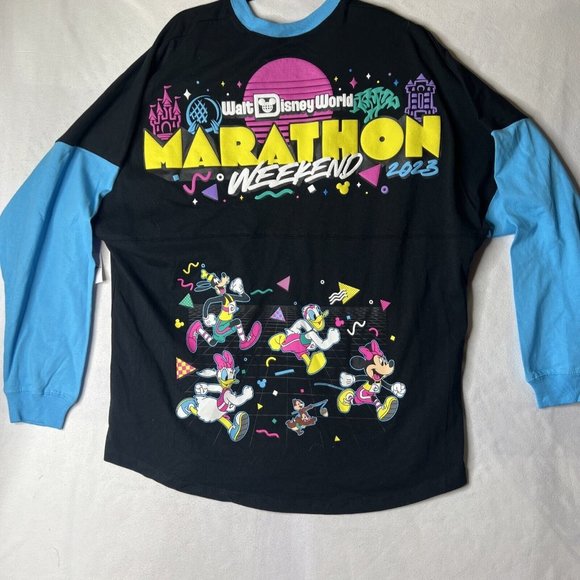 2023 Disney runDisney 30 Years of Running Marathon Weekend Spirit Jersey XL - Picture 1 of 15